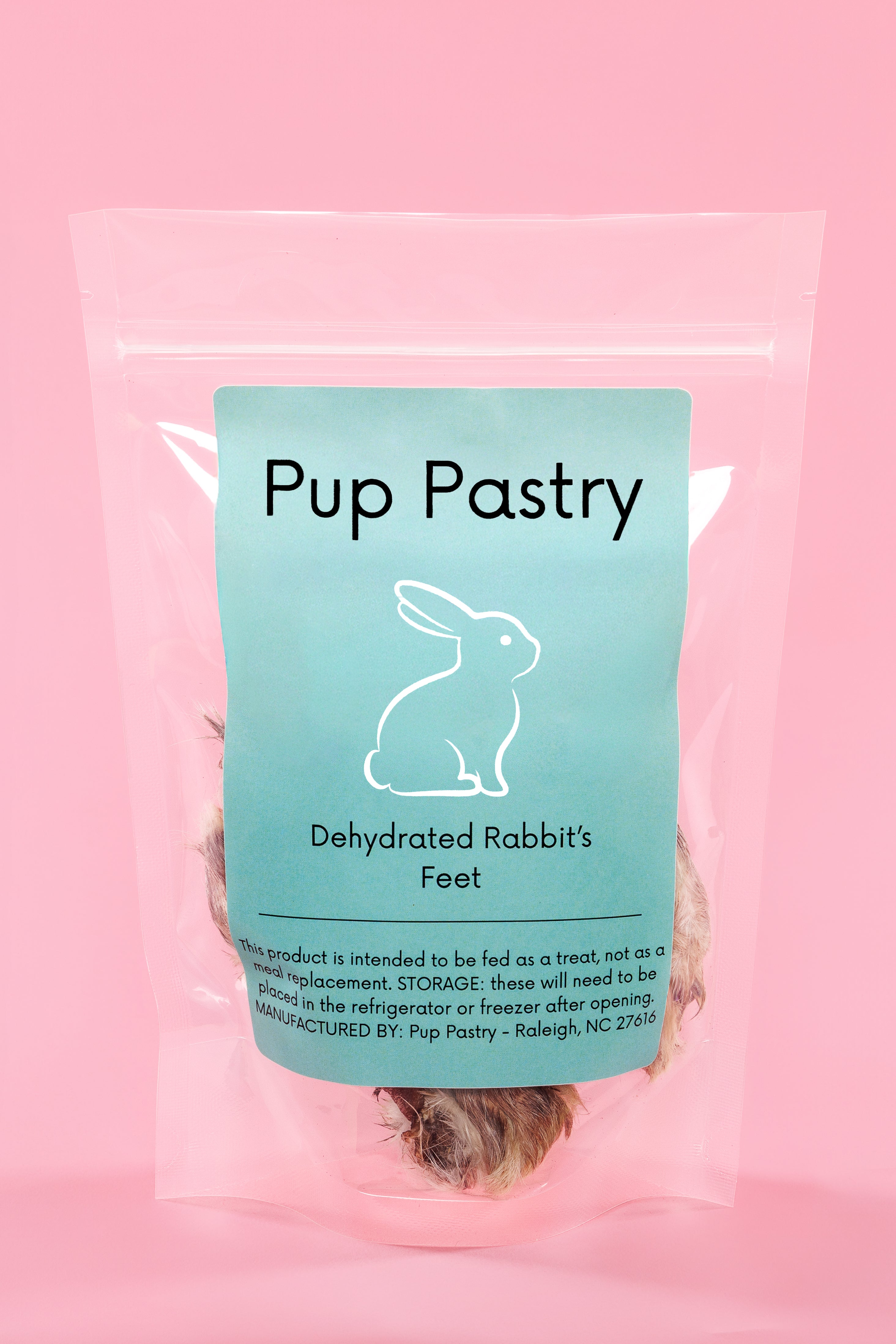 Dehydrated Rabbit's Foot (5PK+)
