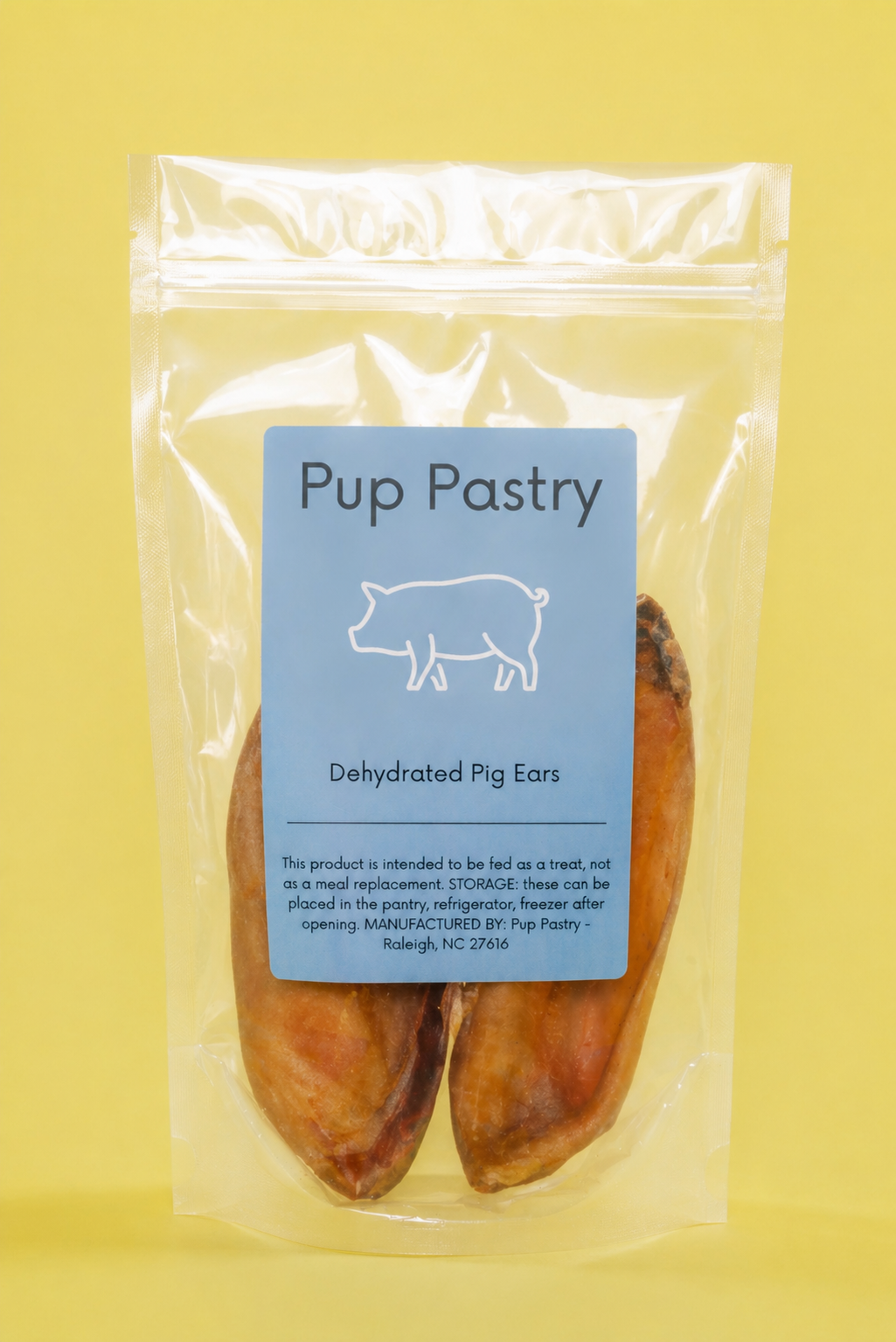 Dehydrated Pig Ears (2pk)