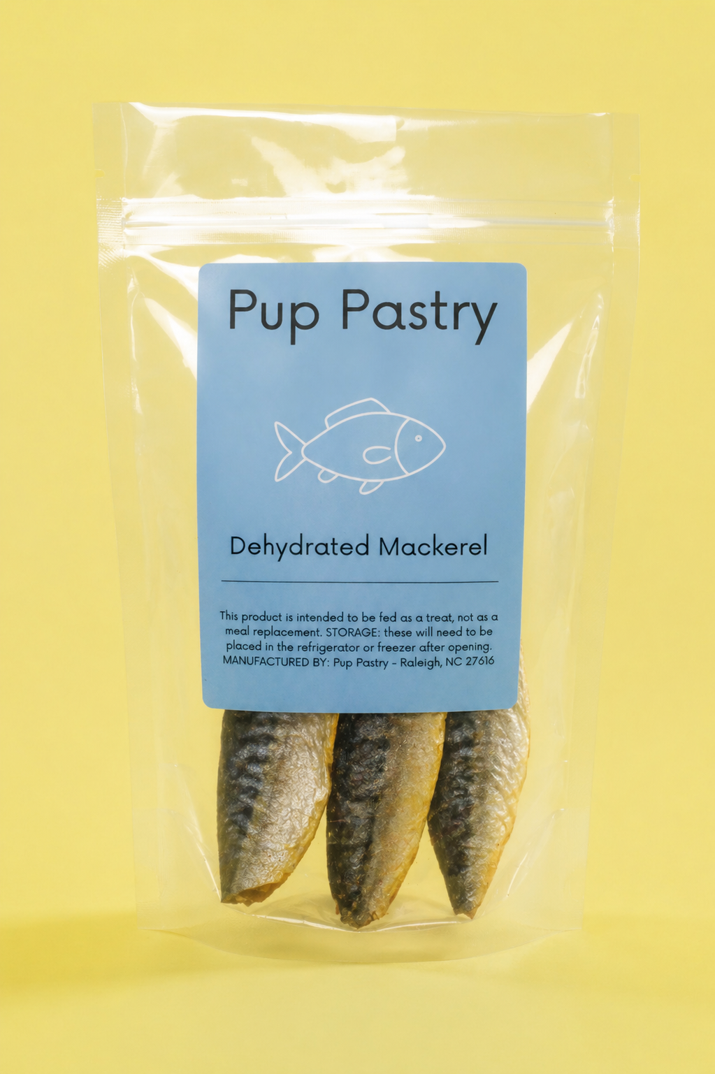 Dehydrated Mackerel (1pk+)